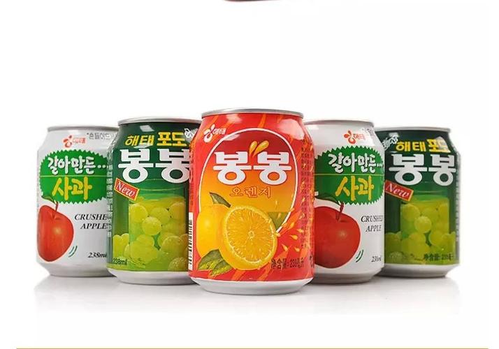 韩国进口饮料 休闲饮品海太草莓果汁多味齐全 草莓汁238ml 多果肉